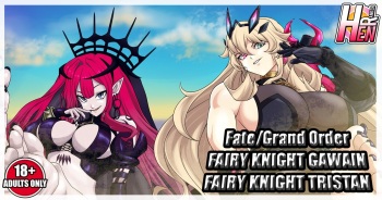 [Rankerhen] Fairy Knight Tristan and Gawain giantess cover