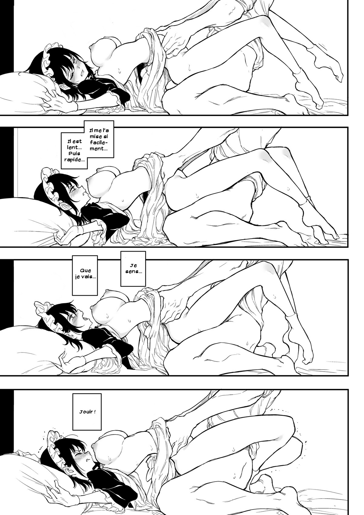 Maid Kyouiku. 4 -Botsuraku Kizoku Rurikawa Tsubaki- page 12 full