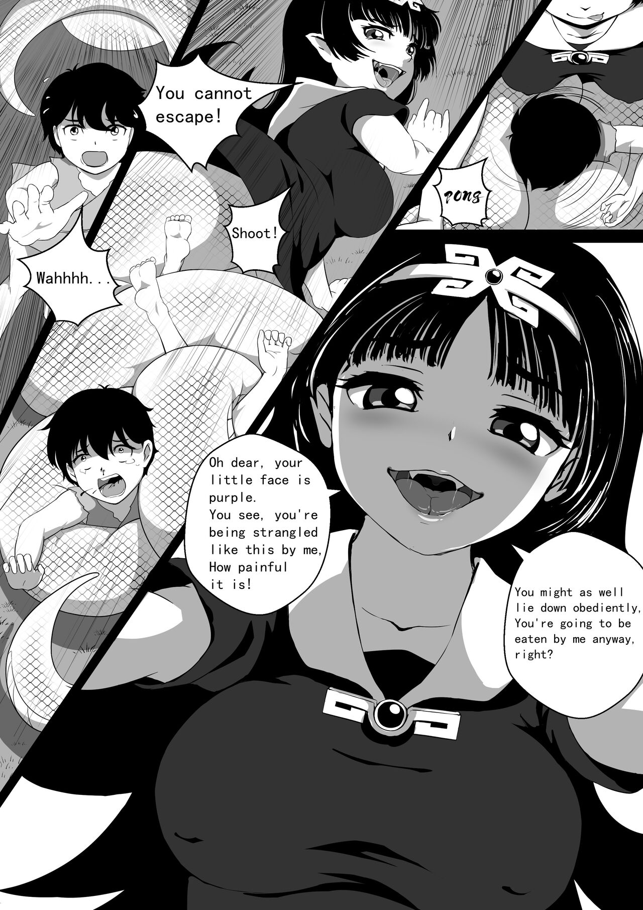 Monstergirl song - Snake chapter page 7 full