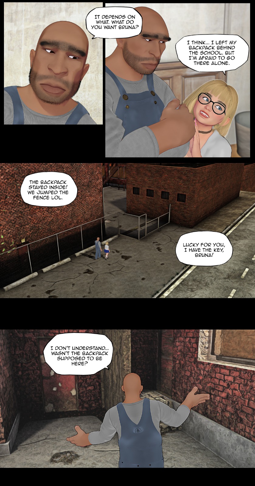 Bruna's World #1 page 4 full
