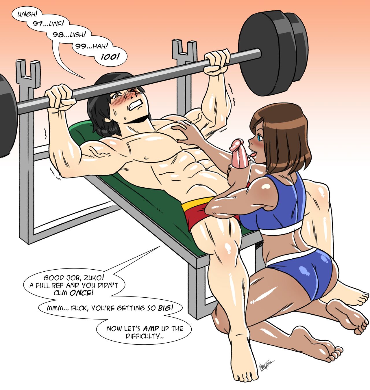 Korra & Zuko page 1 full