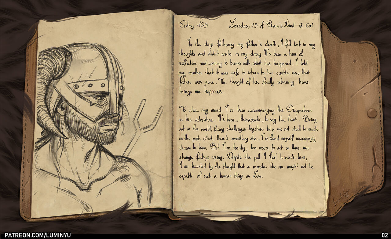 Serana comic page 2 full