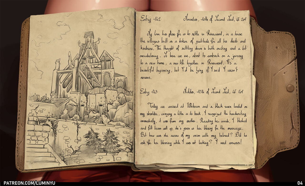 Serana comic page 4 full