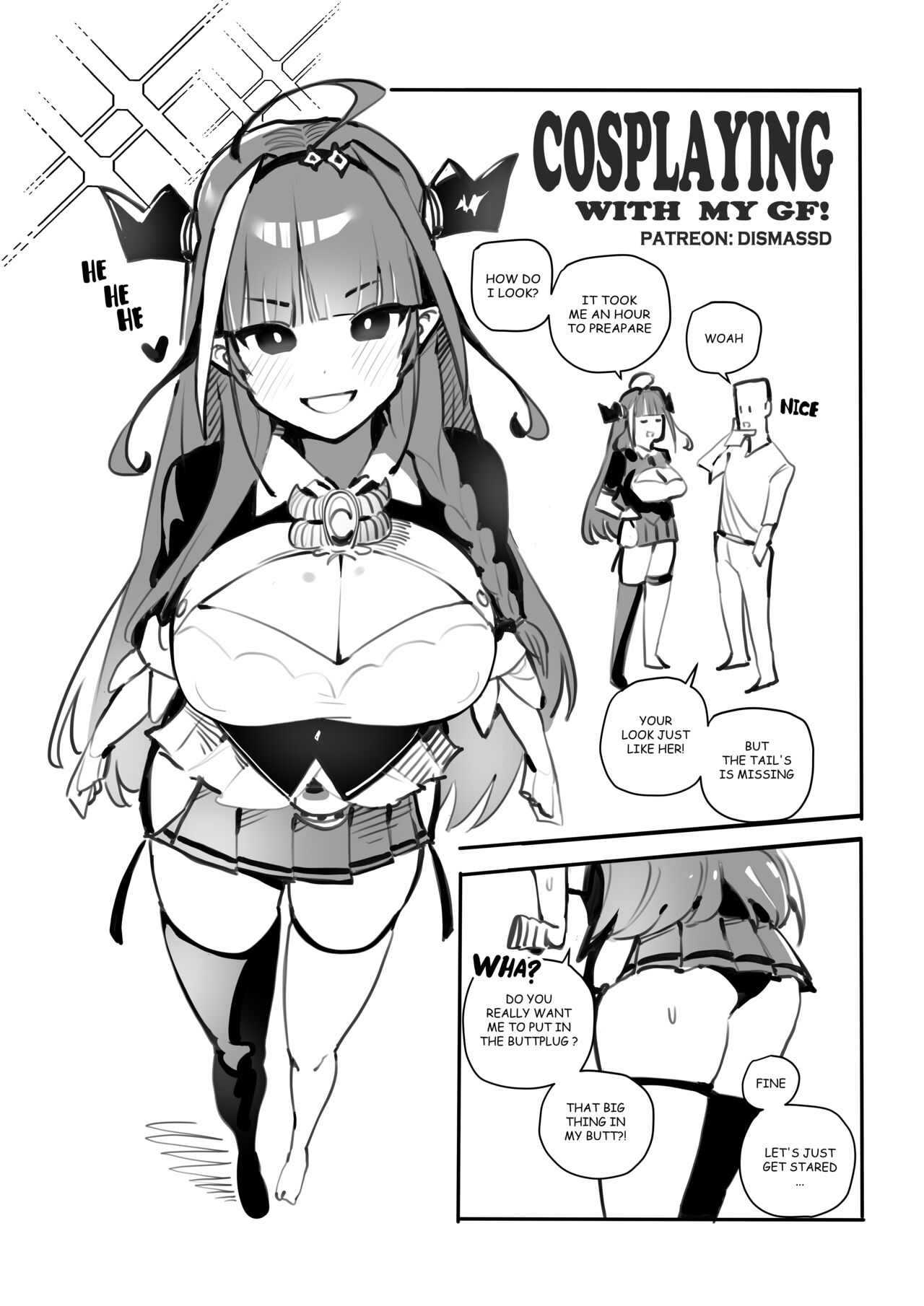 Cosplaying with my GF! page 1 full