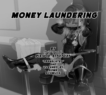 [ura_macoto] Money Laundering (Scamming Gyaru Kidnapped, Stripped, and Punished. Clitoral Sucking Sustained Erection Punishment) [English] cover