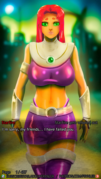 [Frynler] Starfire Gets Whored Out (Teen Titans) cover