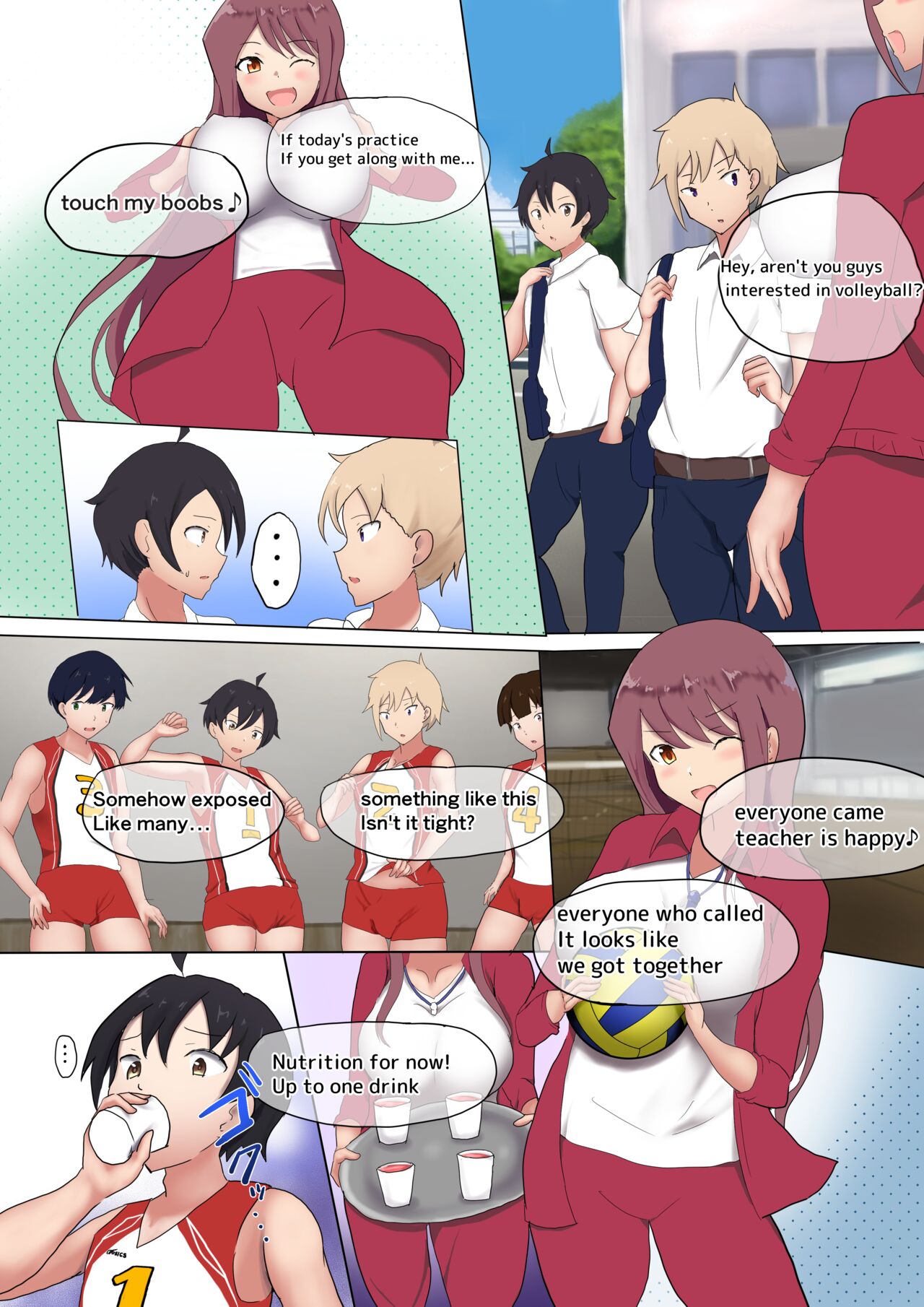 Oppai Volley TSF page 1 full