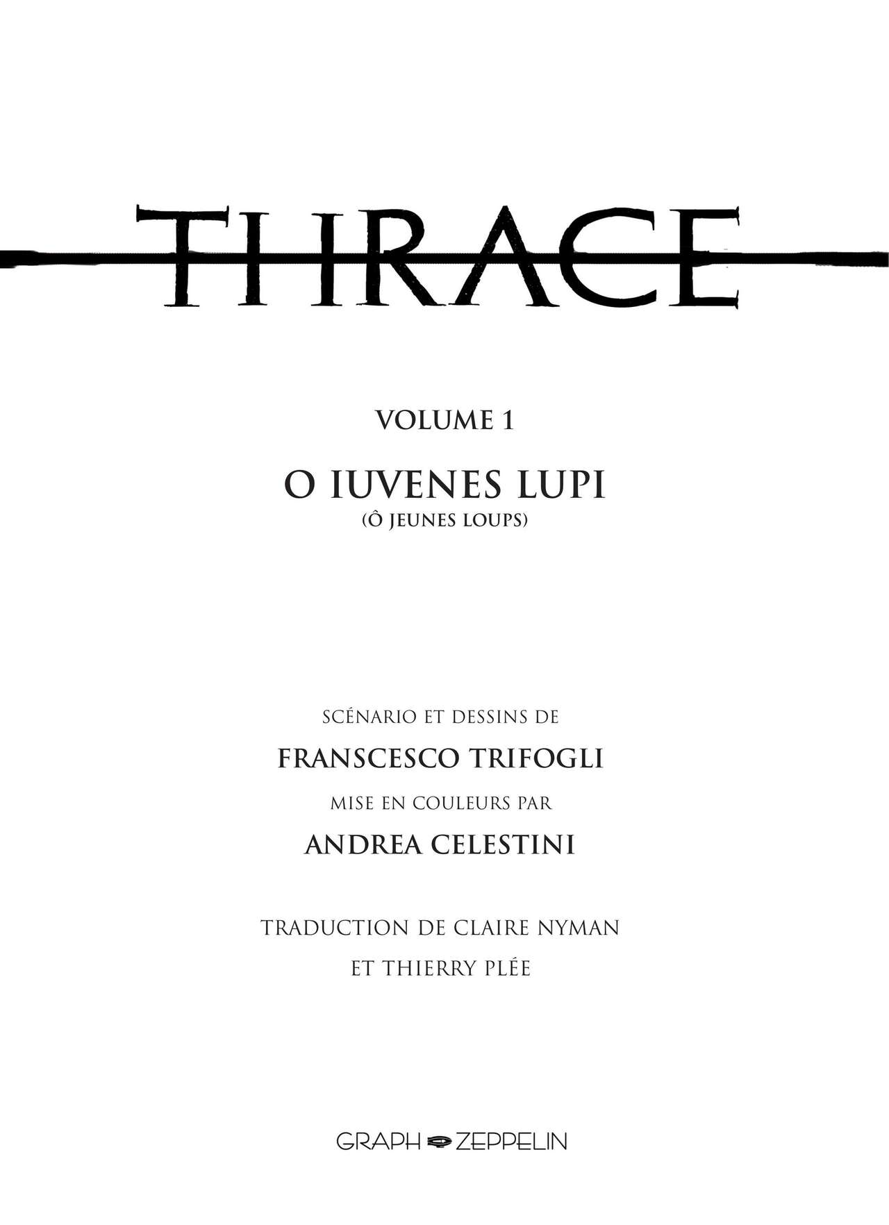 Thrace 01 Lupi, Frates, Amantes page 2 full