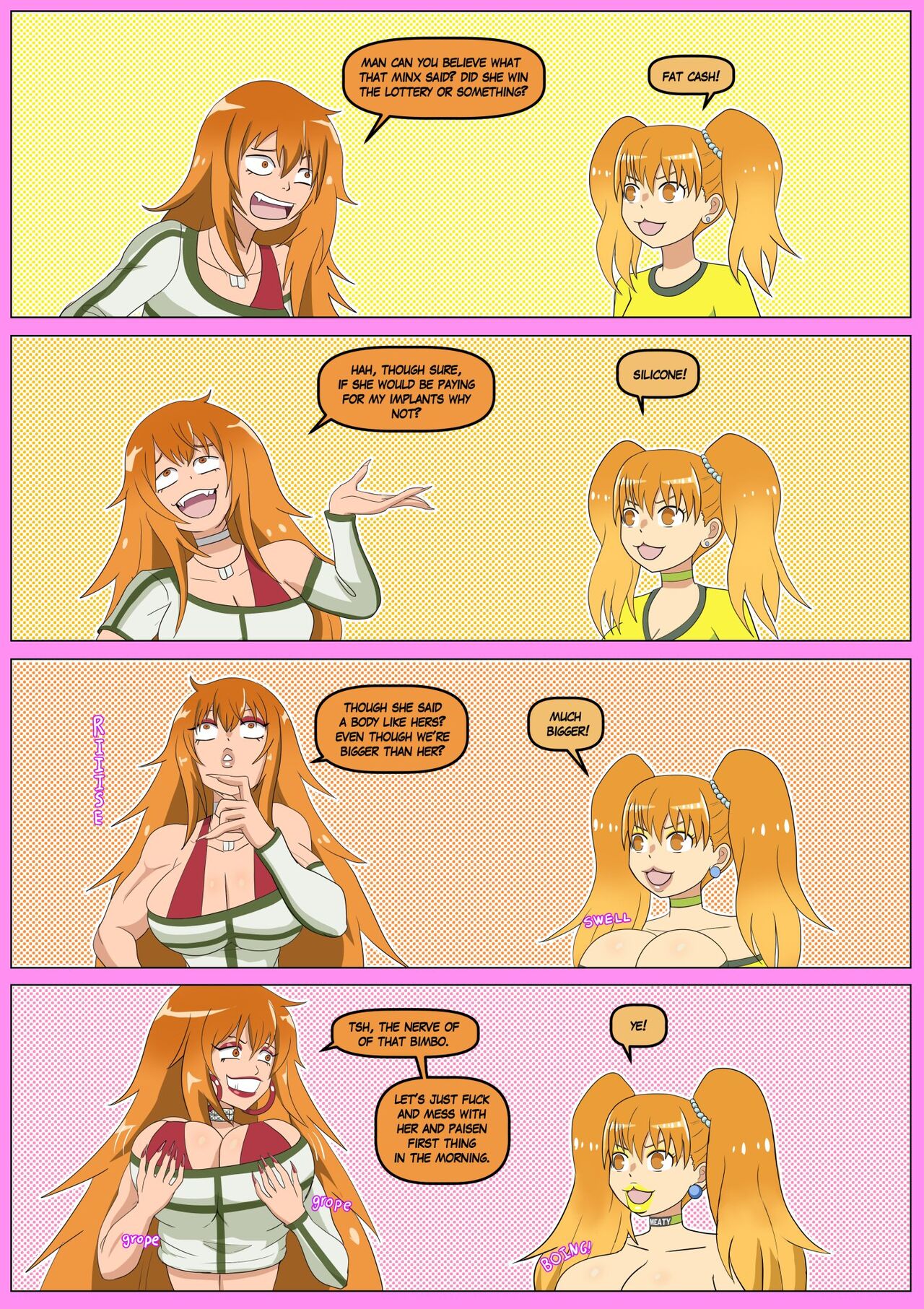 Annon Nagatoro's Bimbofication page 10 full