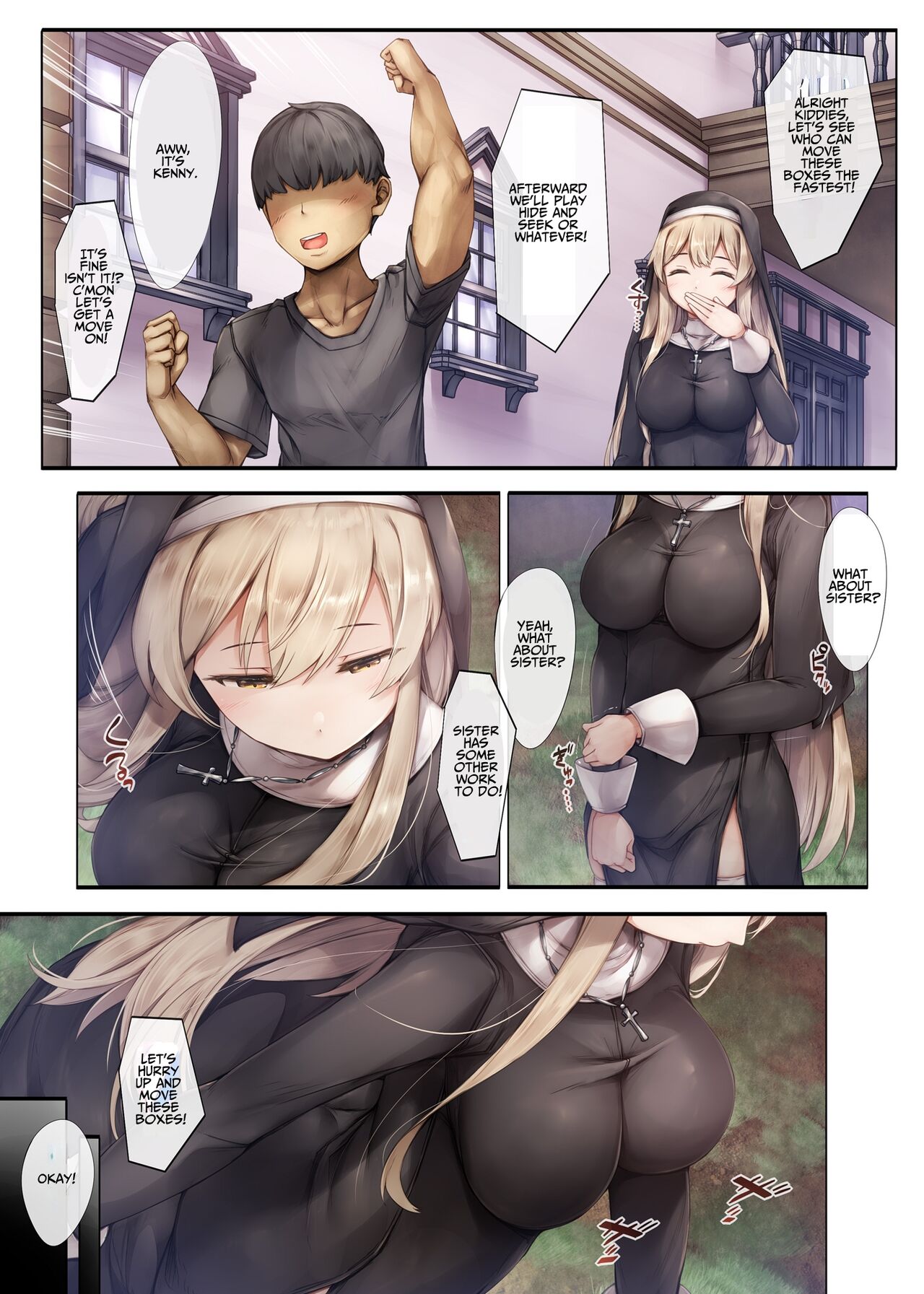 Machihazure no Seijo-sama Daisuki na Onee-chan wa Boku no Shiranai Otoko no Mono page 11 full