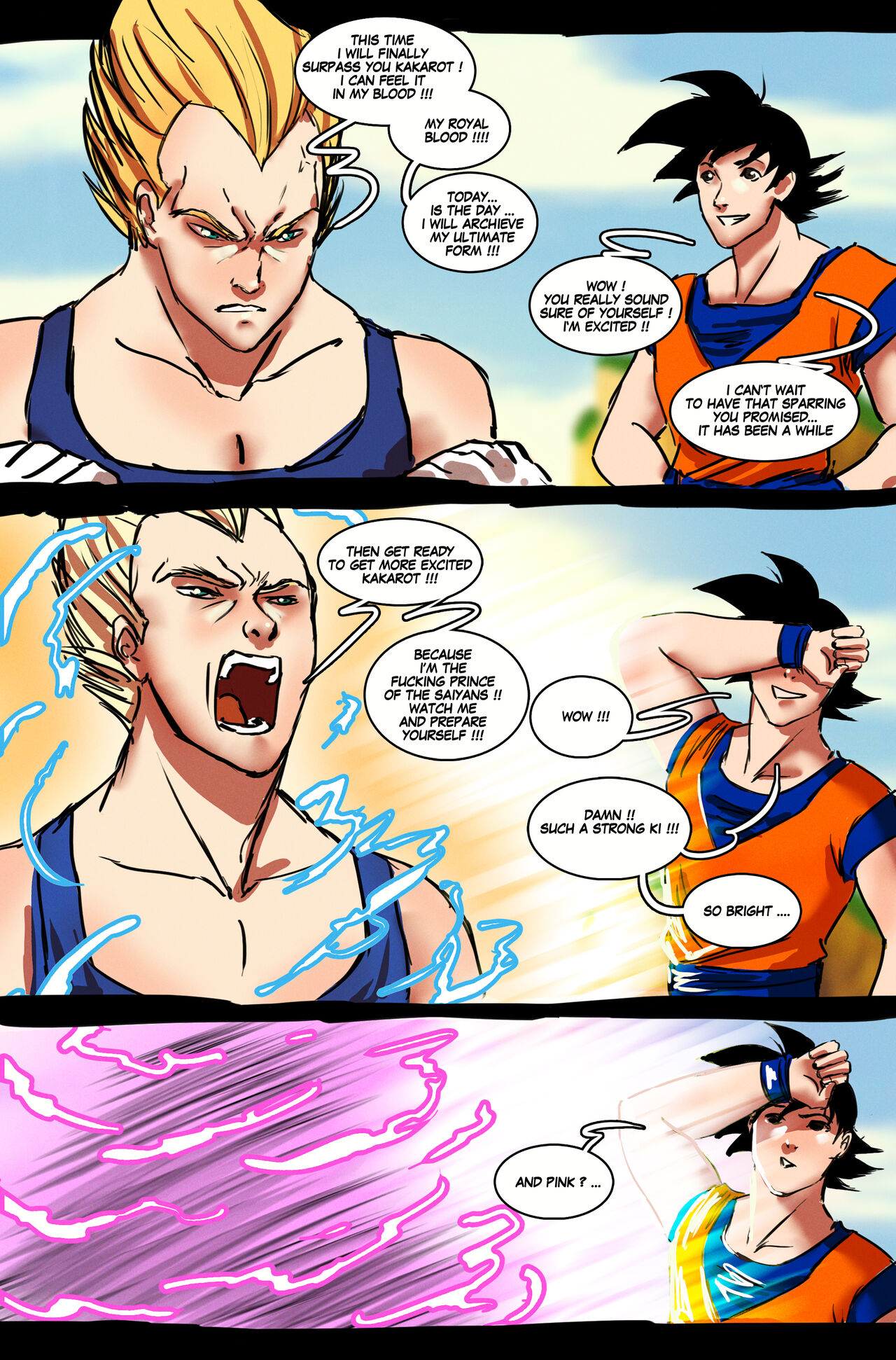 Dragon Ball Z: Royal Blood page 2 full