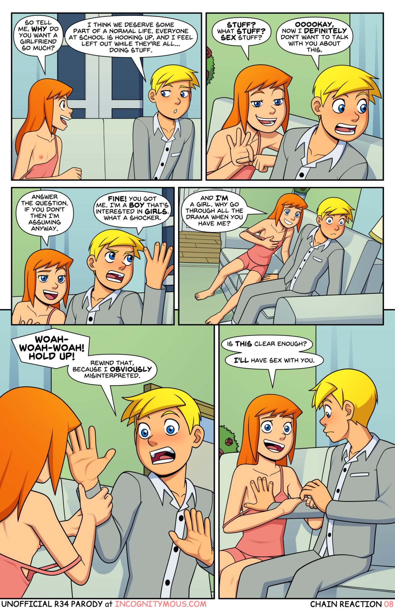 Chain Reaction - Page 9 - Comic Porn XXX