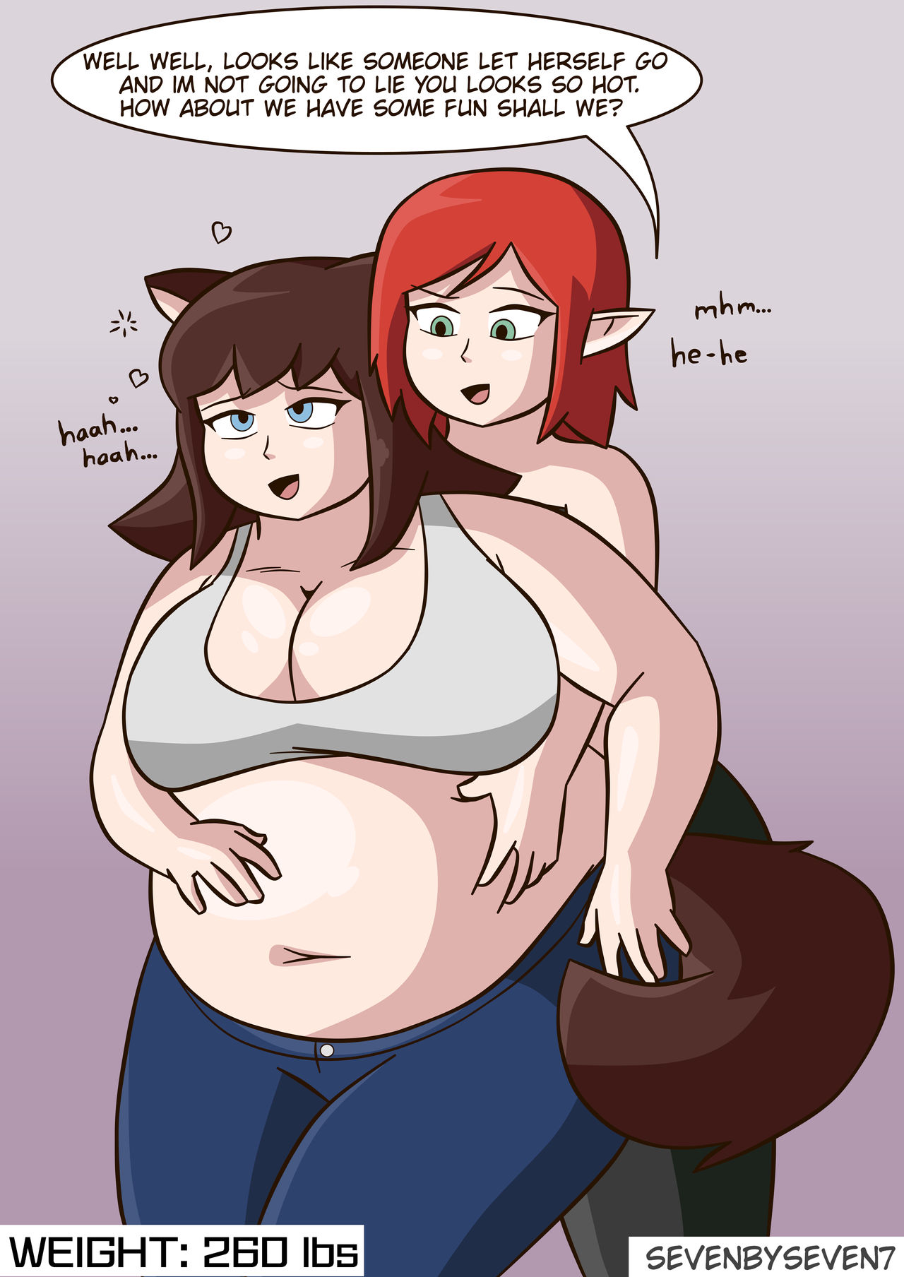 - Deviantart - Emma's huge gain - page 6 full