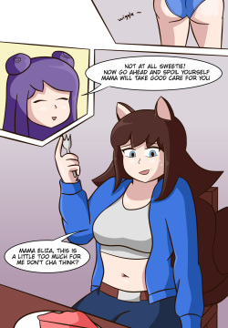 - Deviantart - Emma's huge gain -