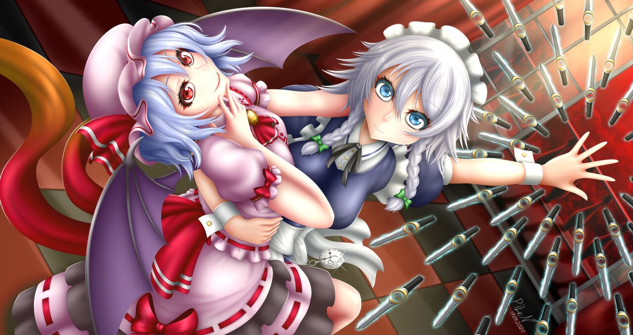 Remilia & Sakuya page 1 full