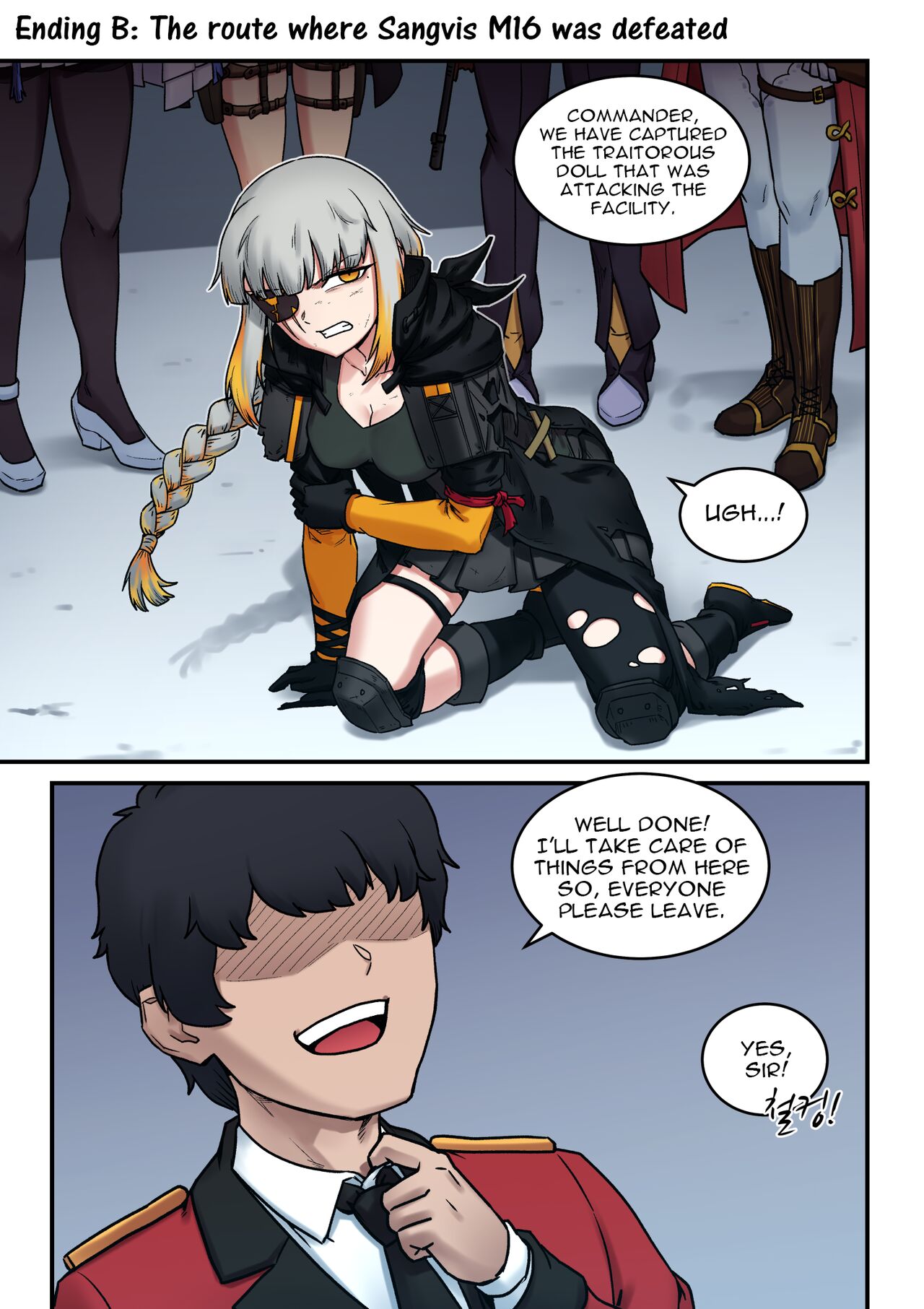 Sangvis M16 - Ending B page 1 full