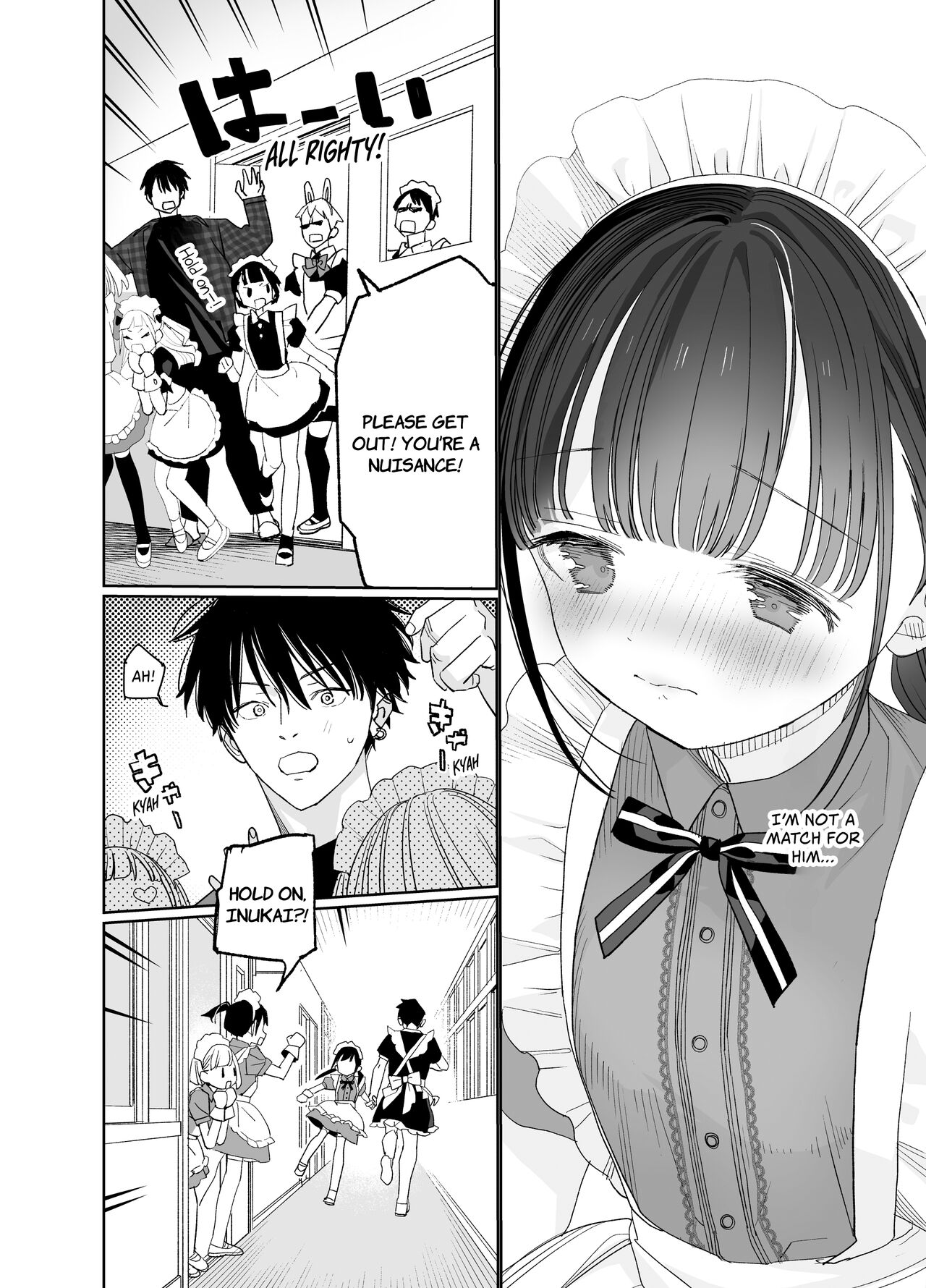 Matatabi-sou no Shiro-kun - Bunkasai no Maid-san | Shiro-kun from the Catnip Manor - The Maid at the Cultural Festival page 12 full