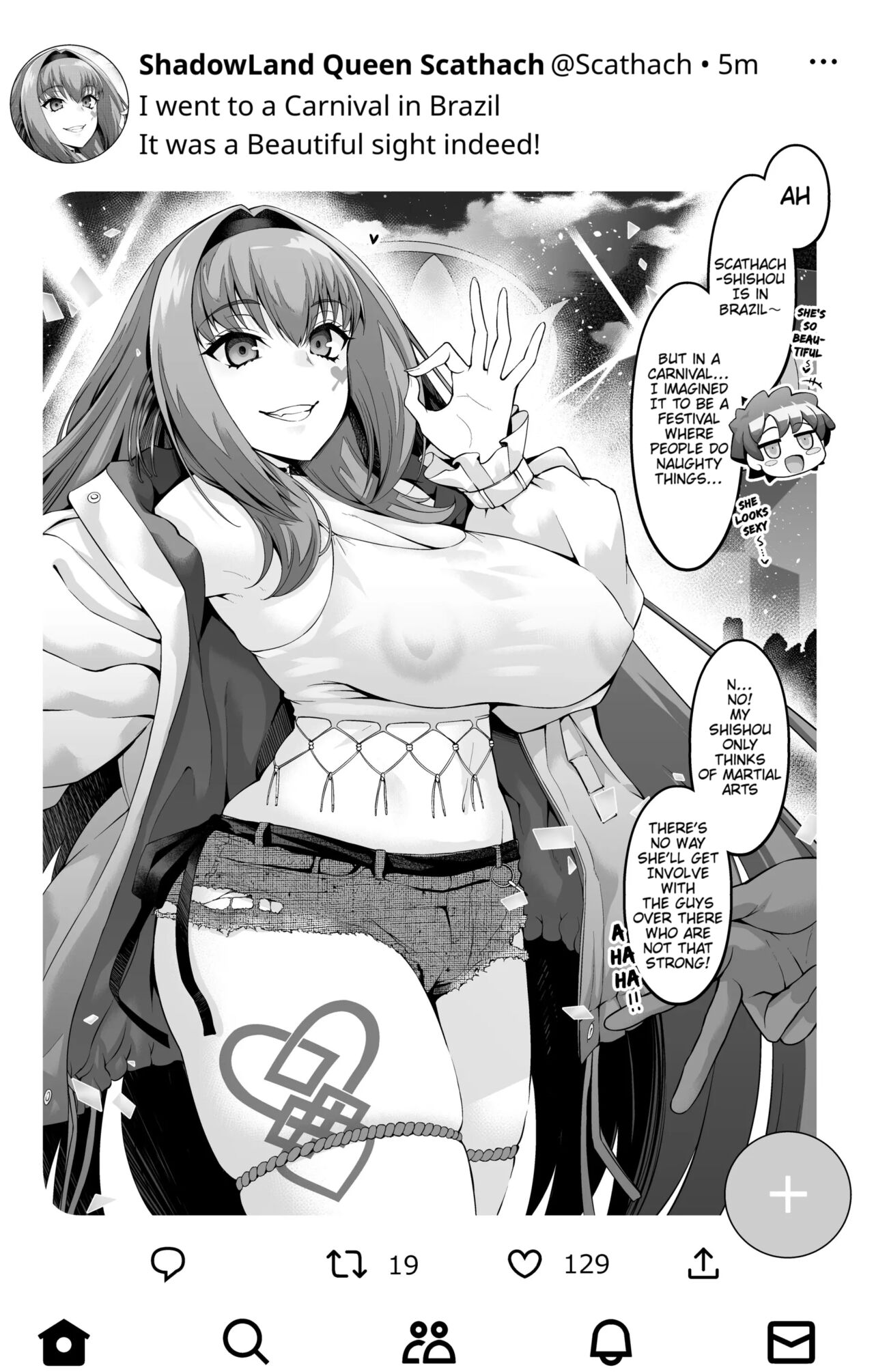 Scathach Shishou Carnival o Mankitsu suru | Scathach Shishou Had Fun At A Carnival page 2 full