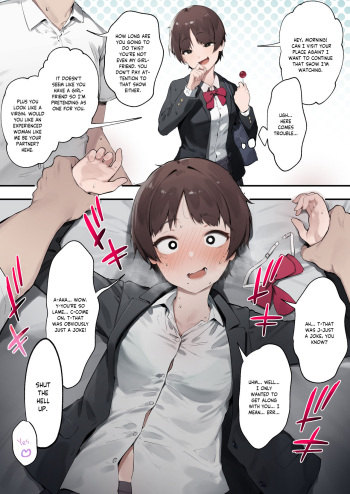 [Nigiri Usagi] Urusai Kouhai o Oshitao Shitara Otonashiku Natta Hanashi | My Annoying Kouhai Became Docile When I Pinned Her Down [English] [flowerswamp] cover