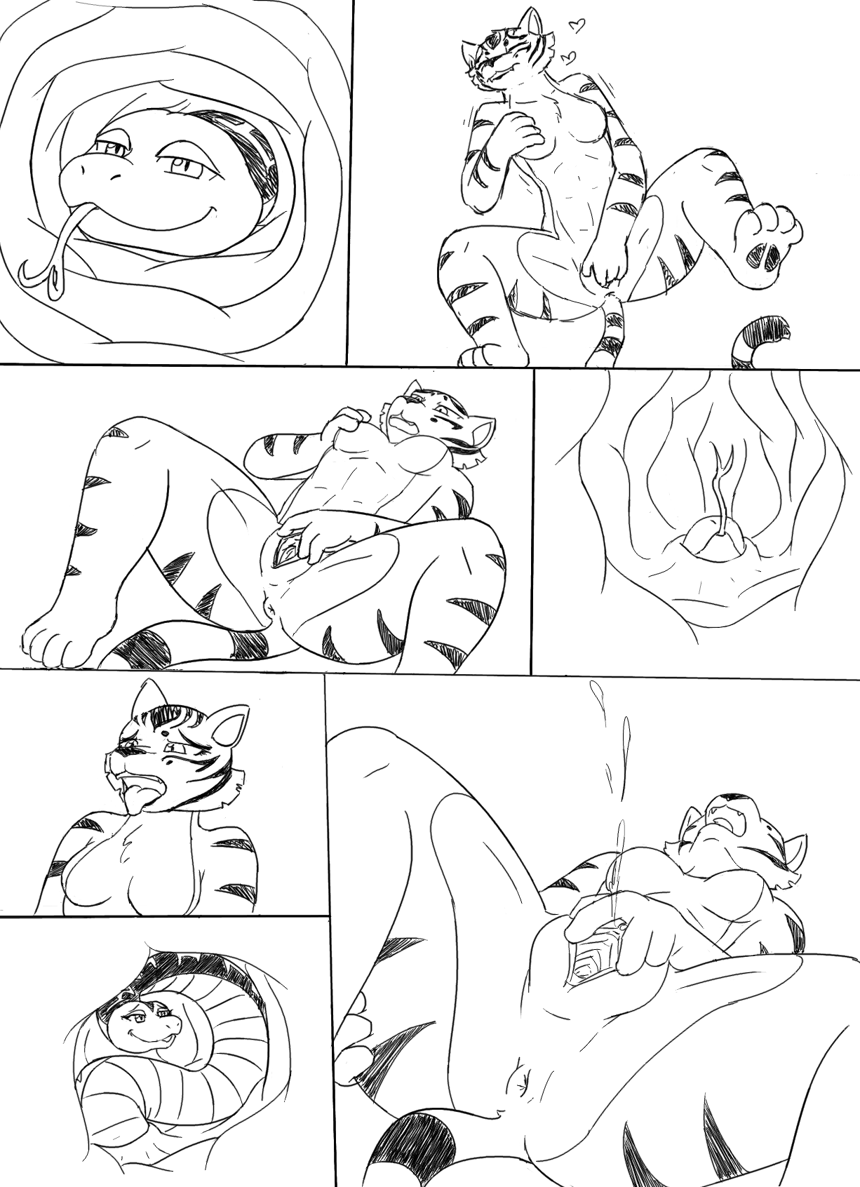 Tigress and Viper's Time Off page 11 full