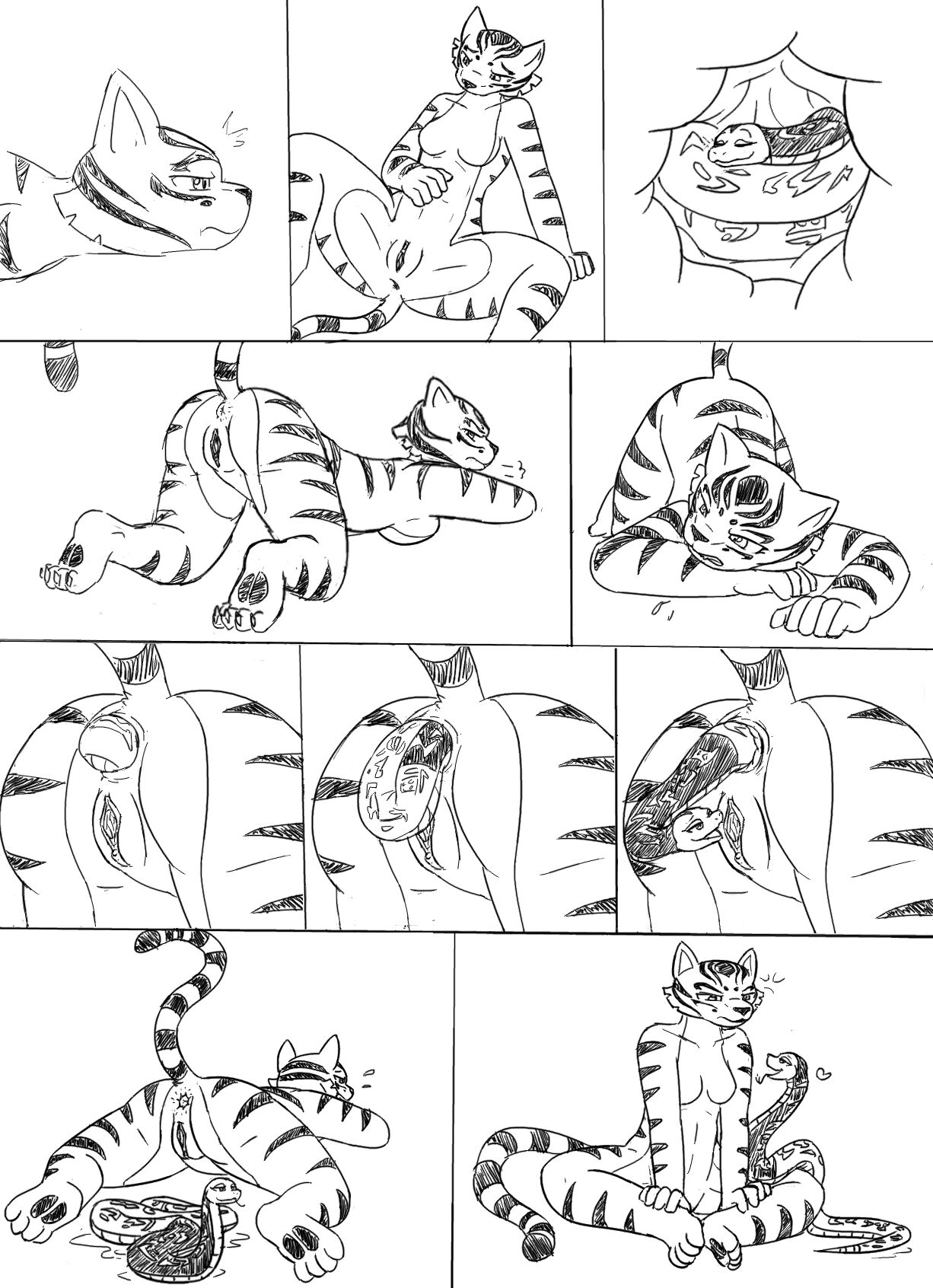 Tigress and Viper's Time Off page 12 full