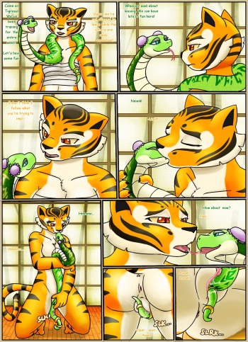 [Livinlovindude] Tigress and Viper's Time Off cover