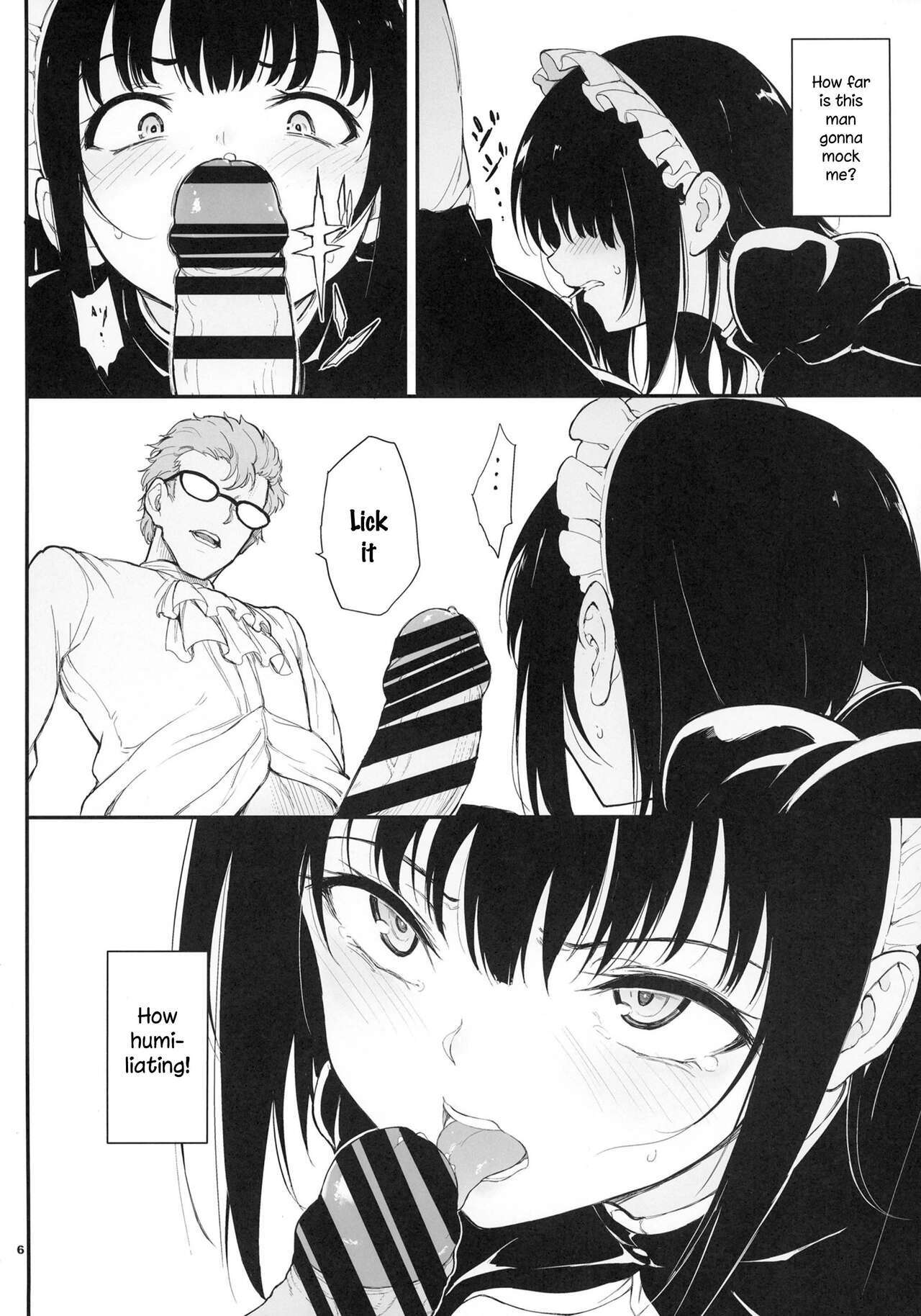 Maid Education: Fallen Aristocrat Rurikawa Tsubaki Chapter 2 page 5 full