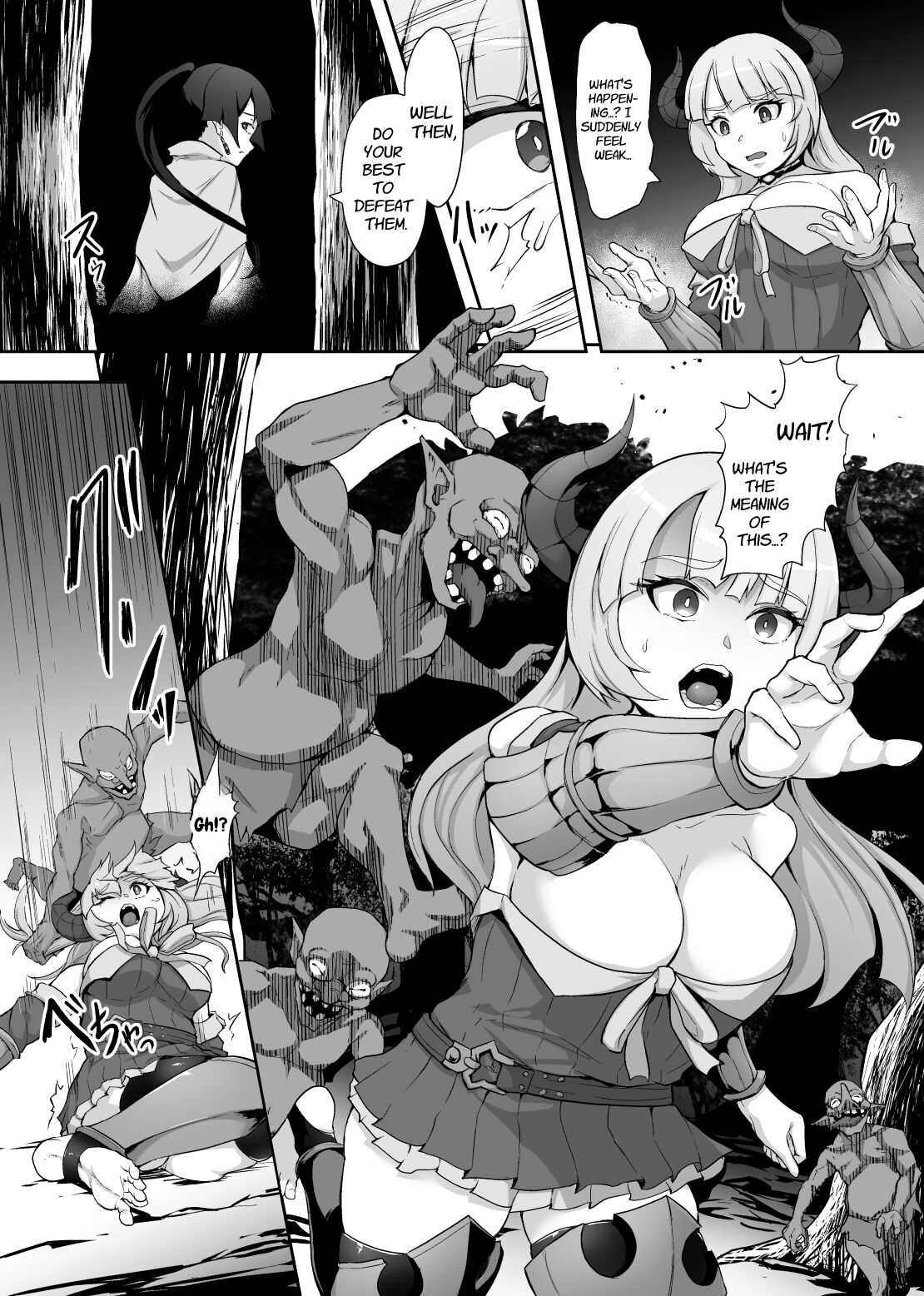 Tettsui no Onna Senshi, Mamono ni Makete Okasareru Mousou o Kojirase Shinu yori Hidoi Me ni Au | The Hammer-wielding Warrior's Fate page 12 full