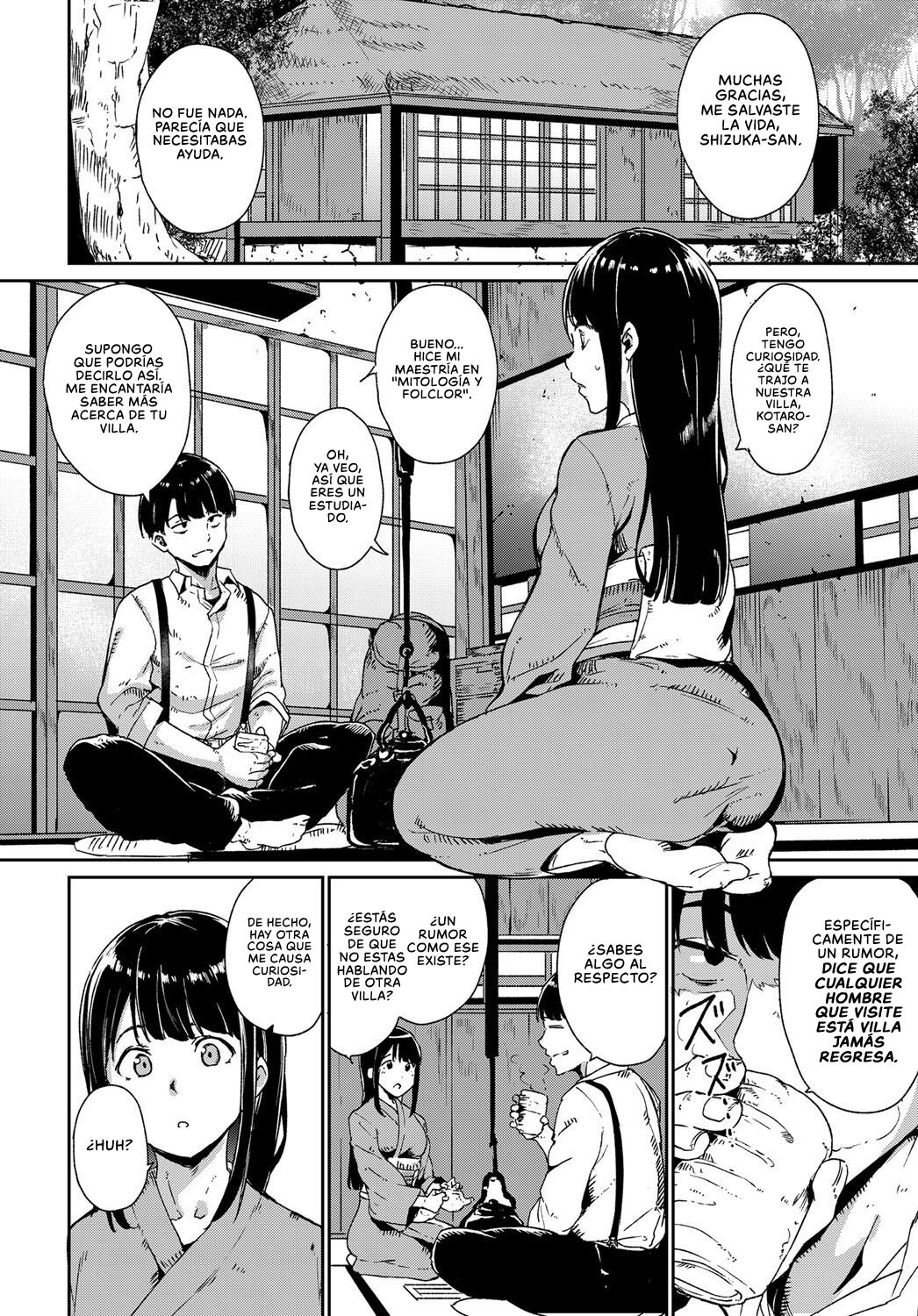 Yamitsuki Mura Daiichiya | La Aldea Oscura Noche 1+2+3 page 4 full