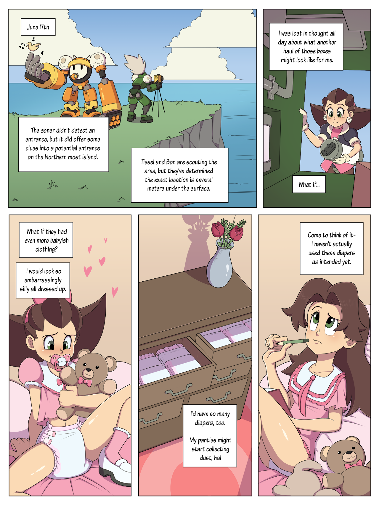 Artist - Pieceofsoap / Diary Of An Air Pirate - FULL COMIC page 9 full