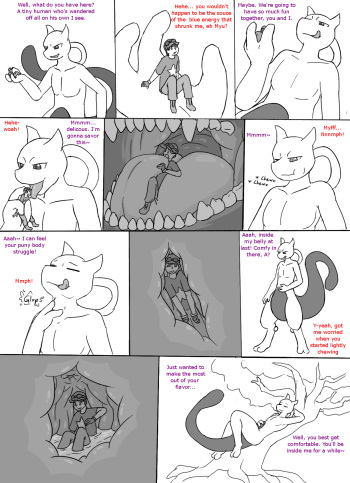 [Livinlovindude] Myu, Mewtwo, and A Comic cover