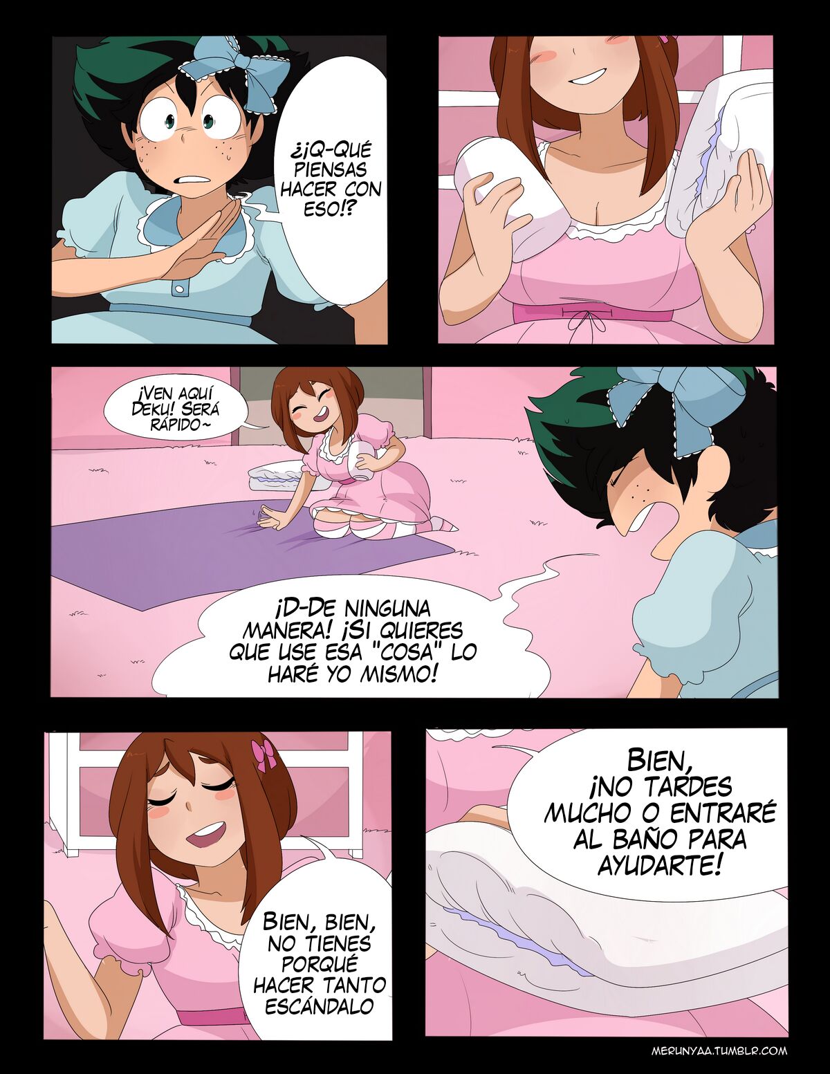 Aristas - Merunyaa / My hero academia - COMIC ESPAÑOL - Page 10 - Comic  Porn XXX