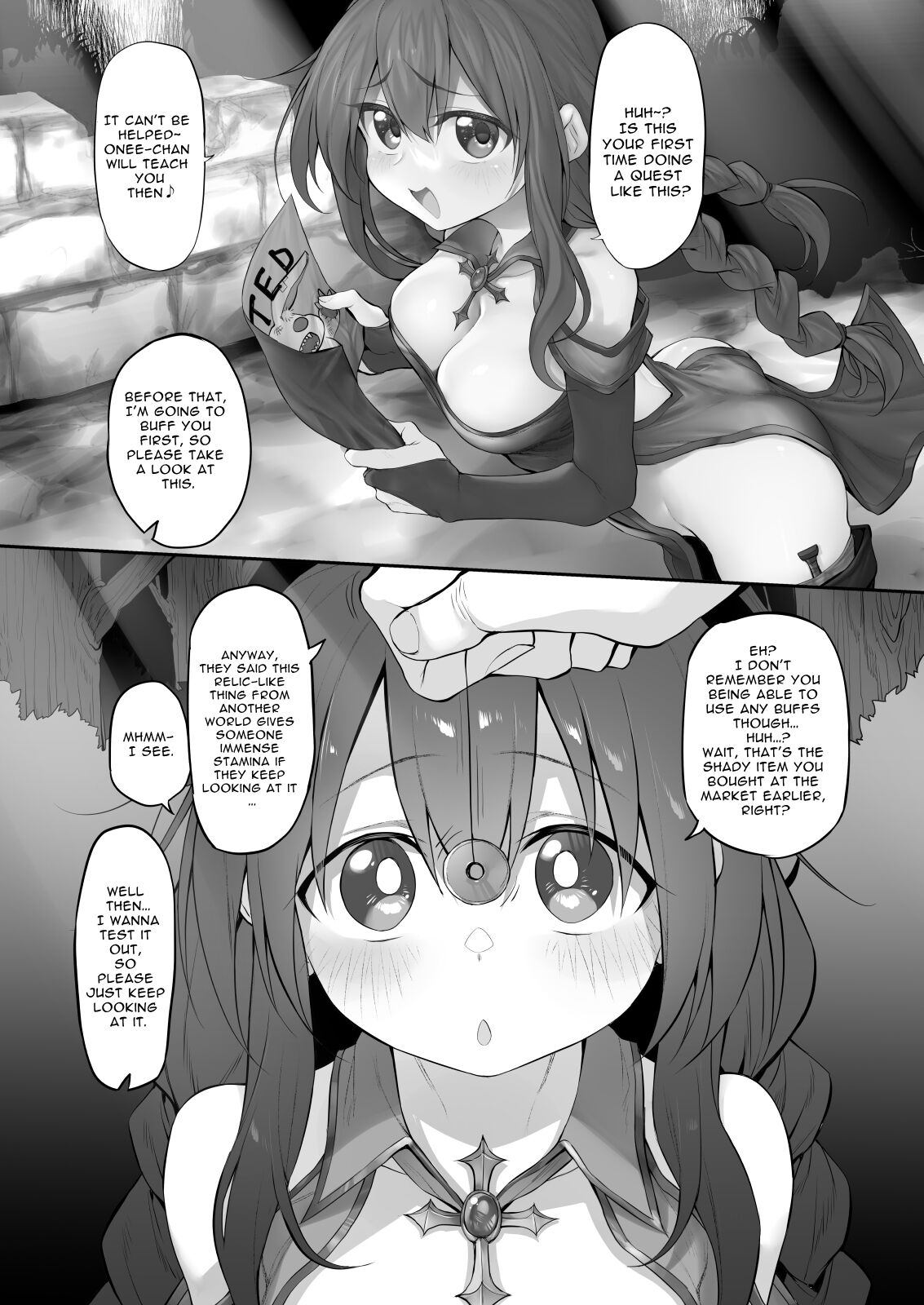 Hipunoshisutorabera ~Namaiki Onna Majutsushi Saimin Taisei 0 de Kairaku Ochi~  | Hypnosis Traveler ~impertinent mage with 0 hypnosis resistance gets pleasure corrupted~ page 4 full