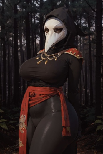 plague doctor #1 ai generated [imthebedguy] cover