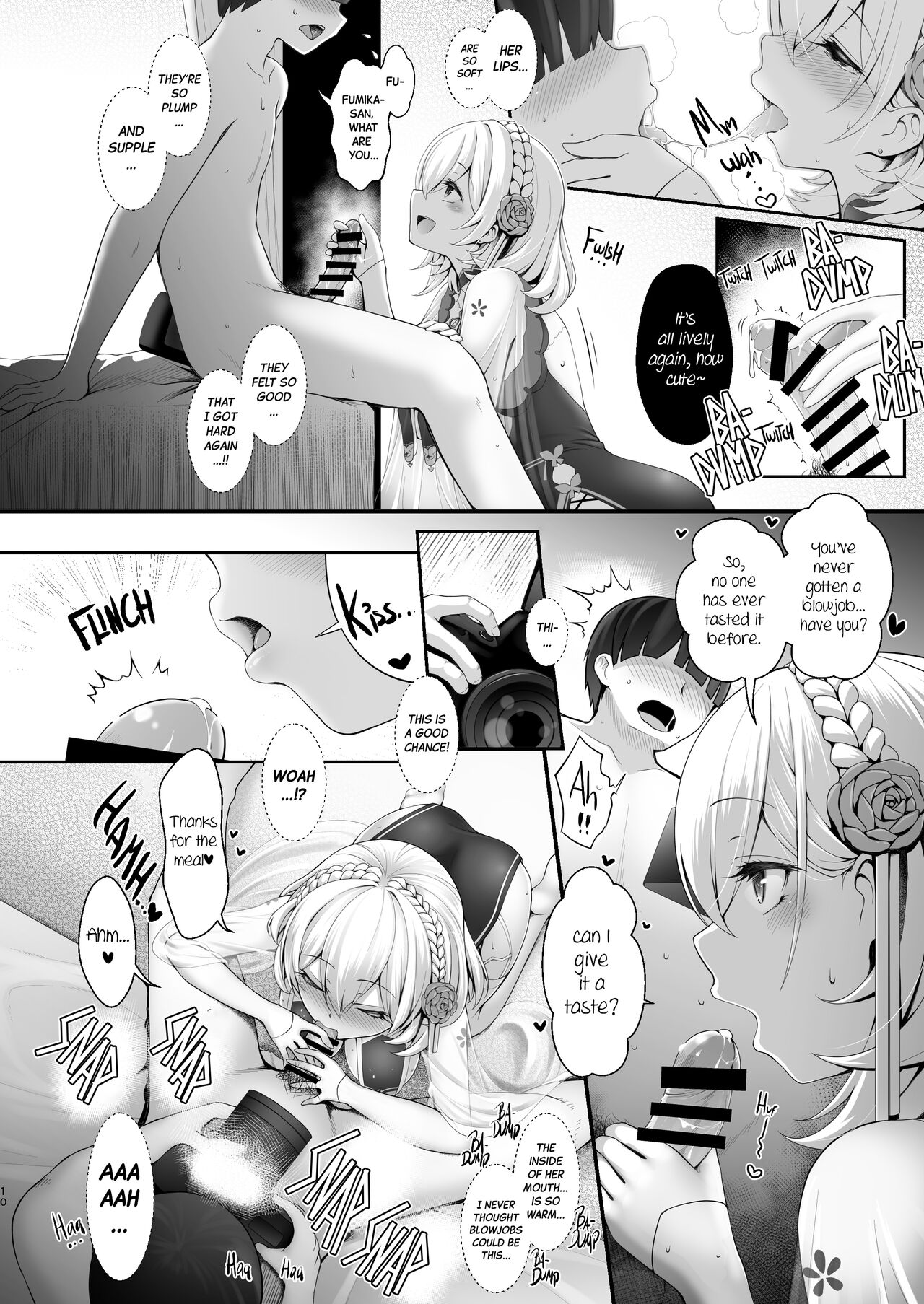 Cosplay x Keiken Ninzuu ~Tanin ni Ieru Seiso Line wa Dokomade?~ | Cosplay x Body Count ~How Far Can One Go With A Modest Appearance Before Others Can Tell?~ page 11 full