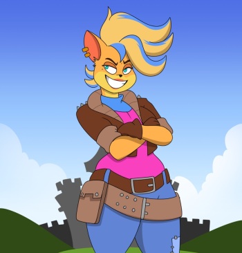 [ComicalWeapon] Forbidden Wumpa Fruit - Tawna Bandicoot cover