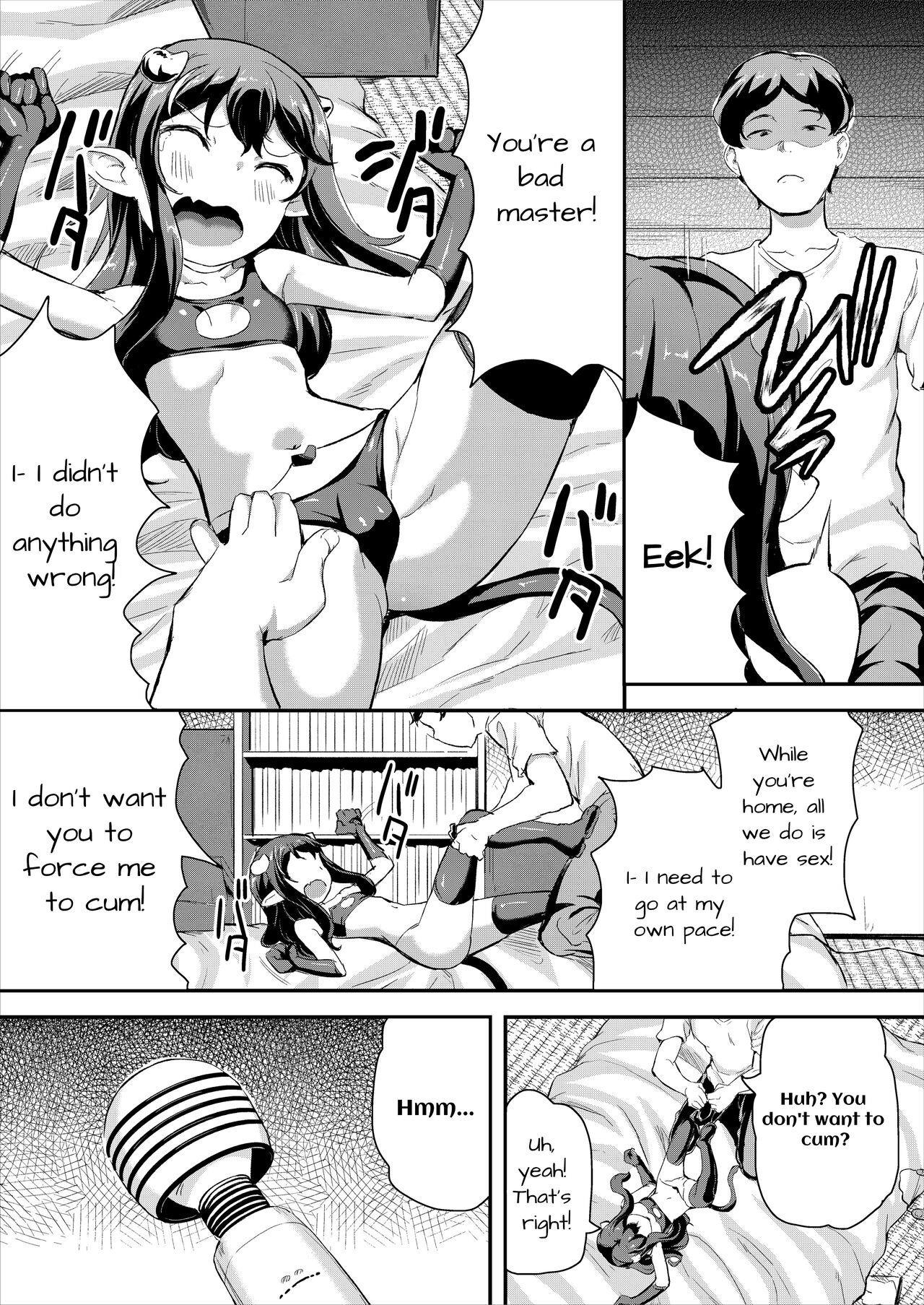 Heppoko Succubus Nakadashi shiiku nikki 2 | Inept Succubus' Creampie Breeding Diary 2 page 7 full