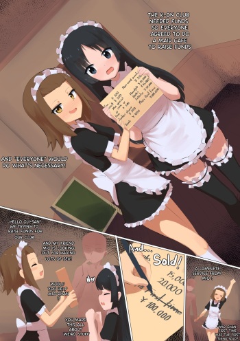[reckless] Mio maid service + Maid Ritsu [fanbox] cover