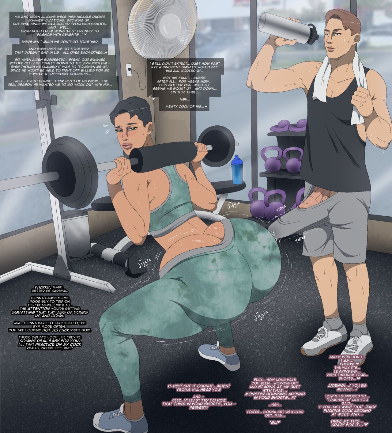 Aiden and Mark expand on their friendship page 7 full