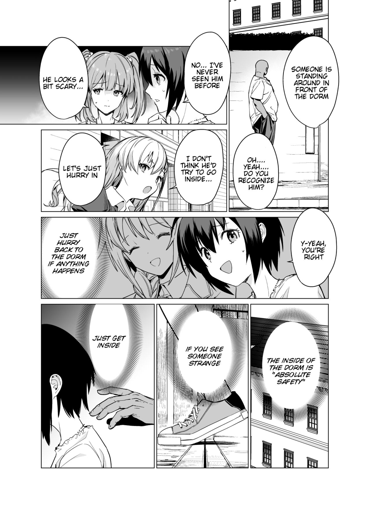 Saimin Idol Work Joshi Ryou Hen page 8 full