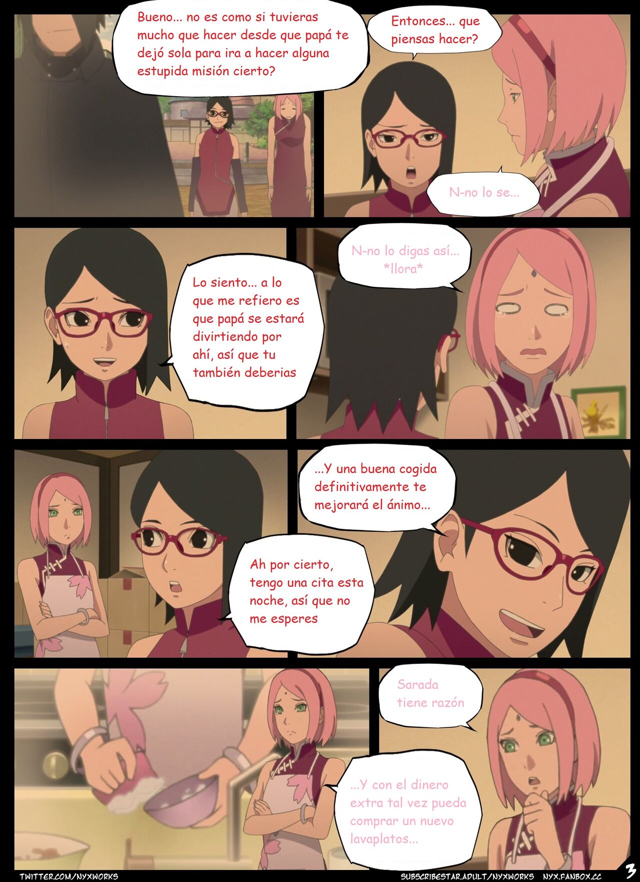 Valentine´s day with Sakura page 4 full