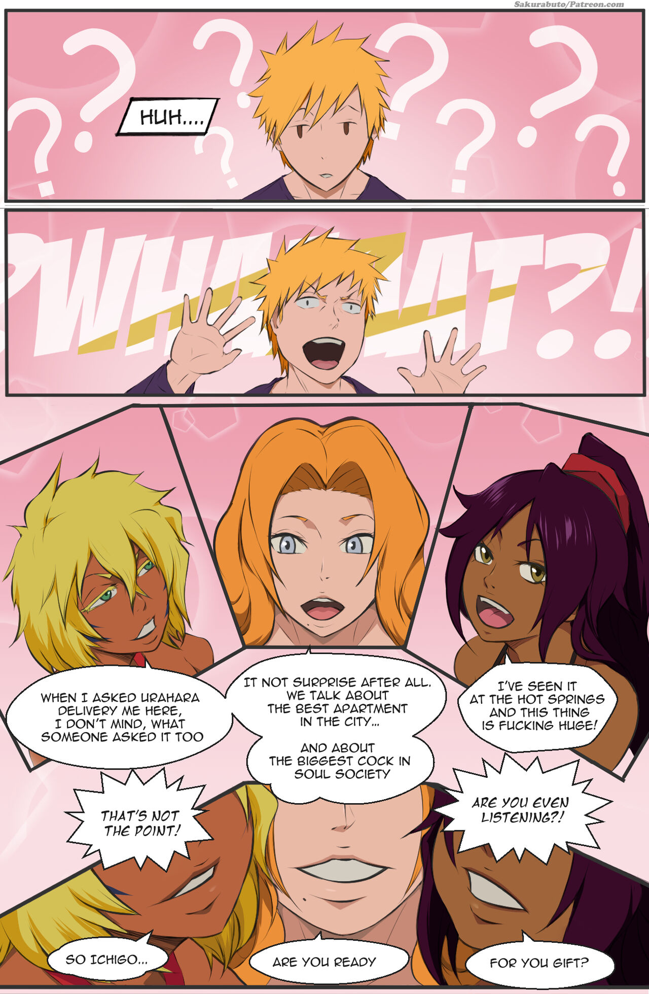 Bleach Foursome Gift - Page 6 - Comic Porn XXX