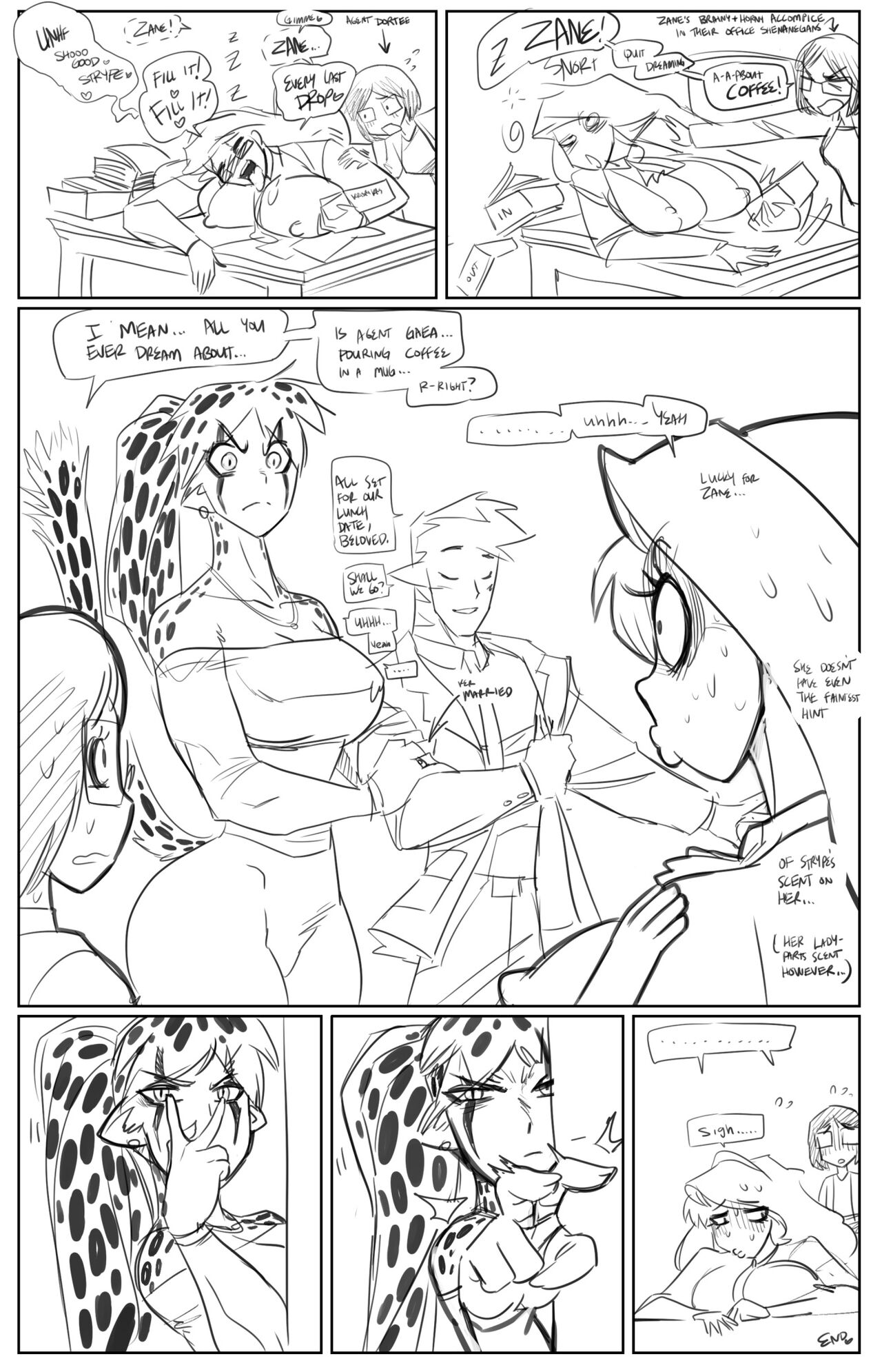 What didn't happen in "Agency zero" , page 11 full