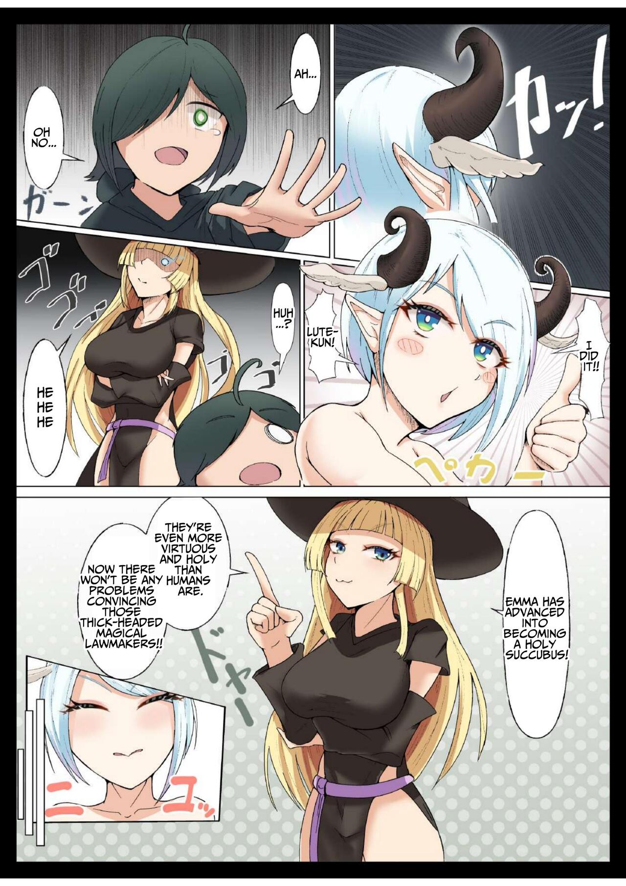 My Nunmaid Became A Succubus In Heat!? ~The Sexy Struggles Of Christine The Witch!!~ page 10 full