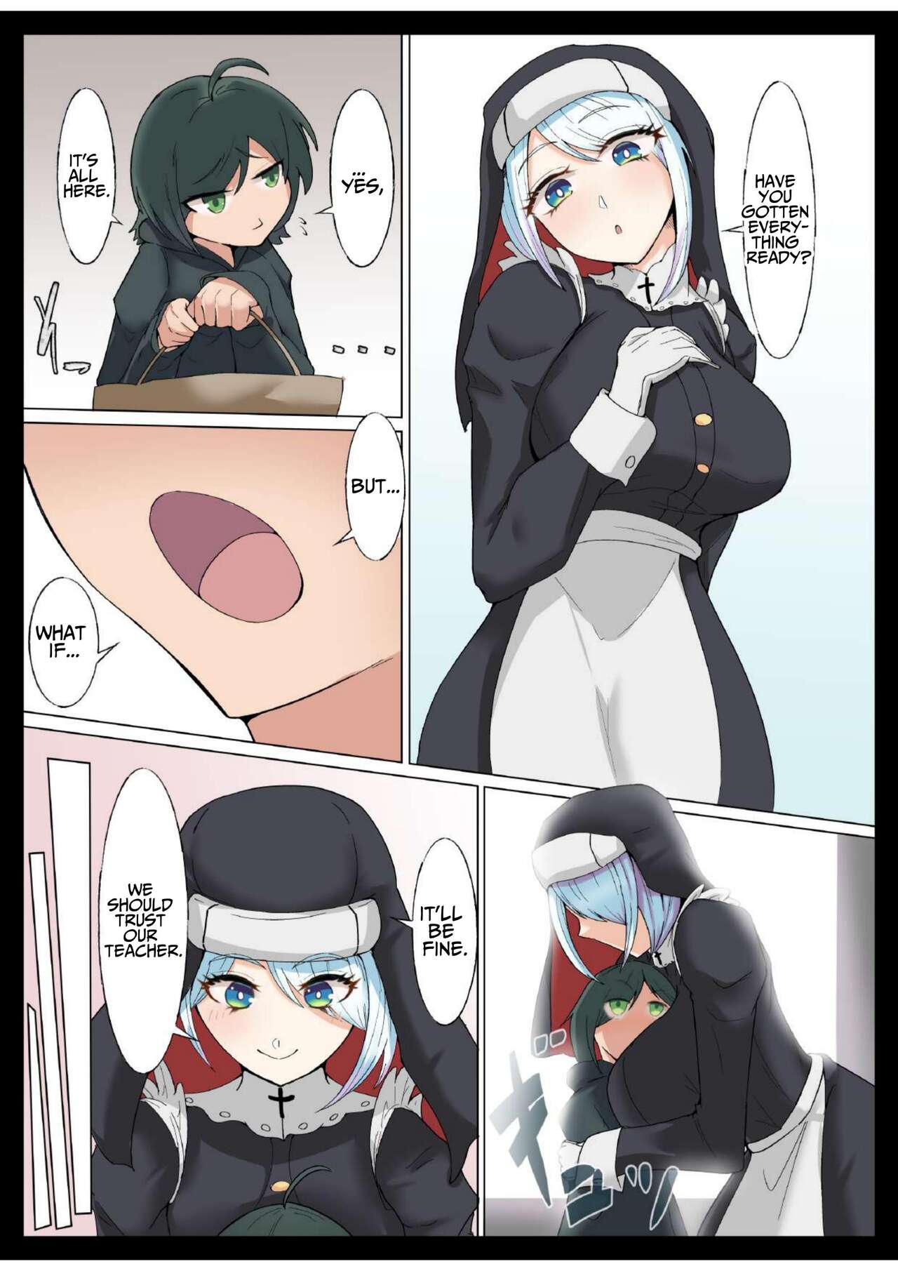 My Nunmaid Became A Succubus In Heat!? ~The Sexy Struggles Of Christine The Witch!!~ page 8 full