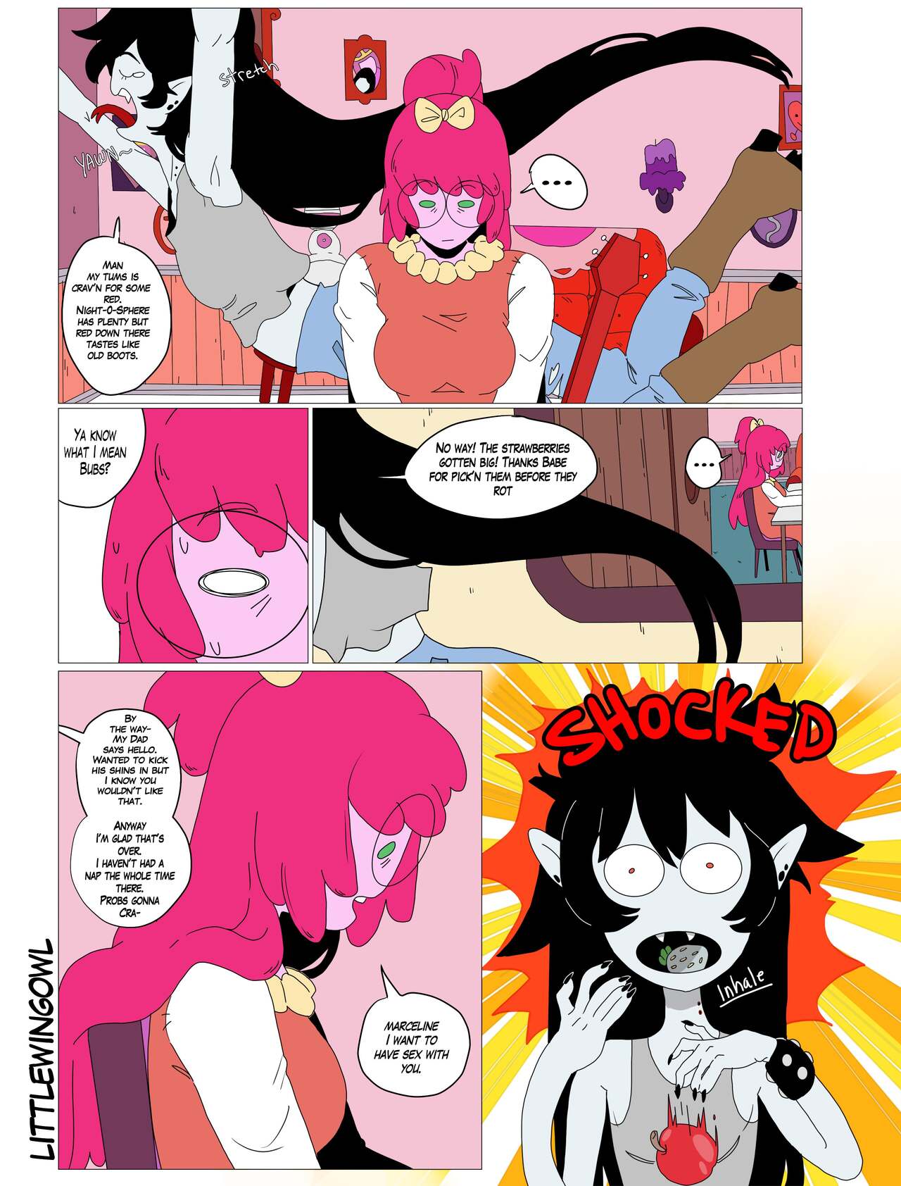 Bubbline comic page 3 full