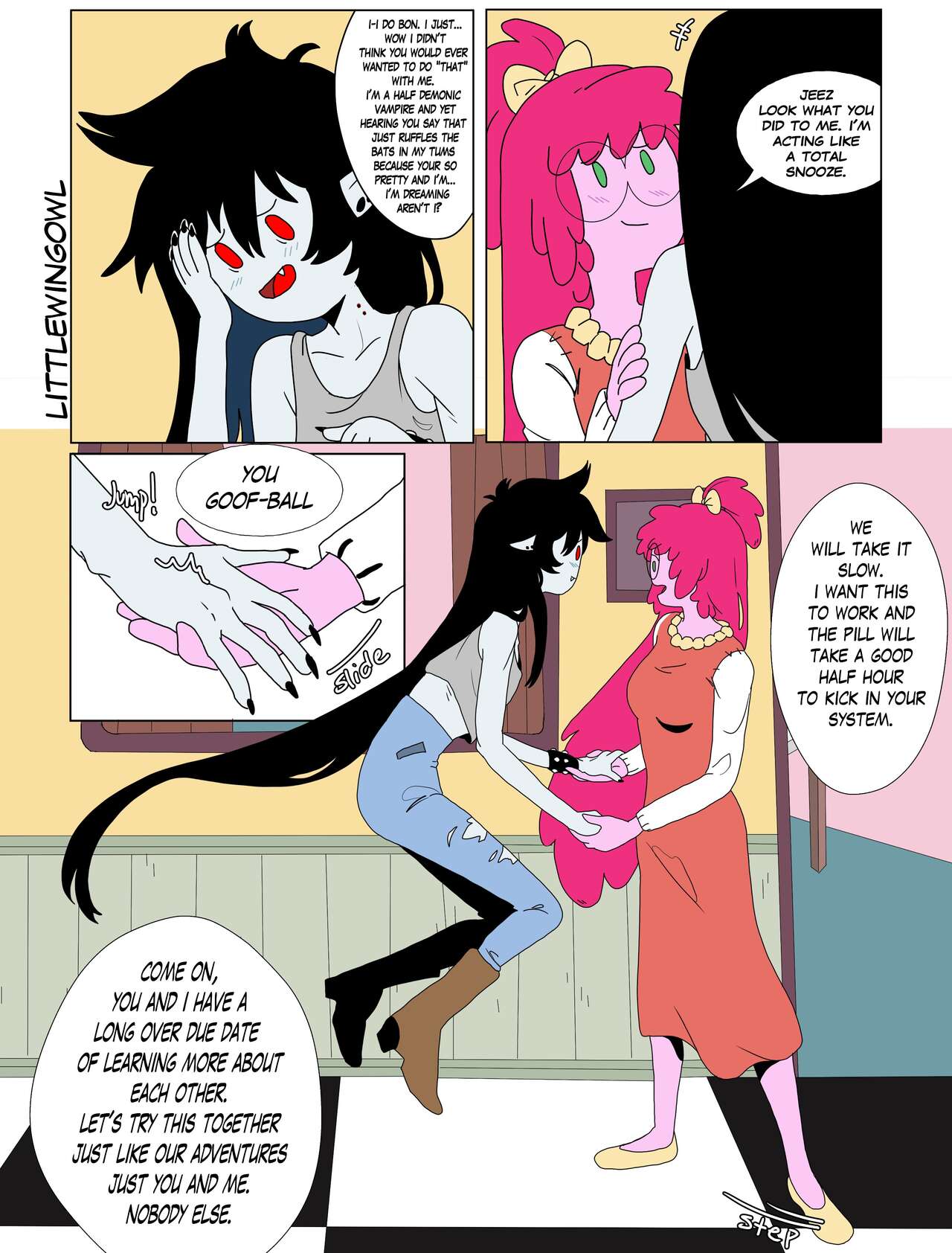 Bubbline comic page 7 full