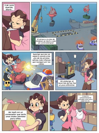 Artista - Pizzabagel / Diario De Un Pirata Aérea - COMIC ESPAÑOL (traducido) cover
