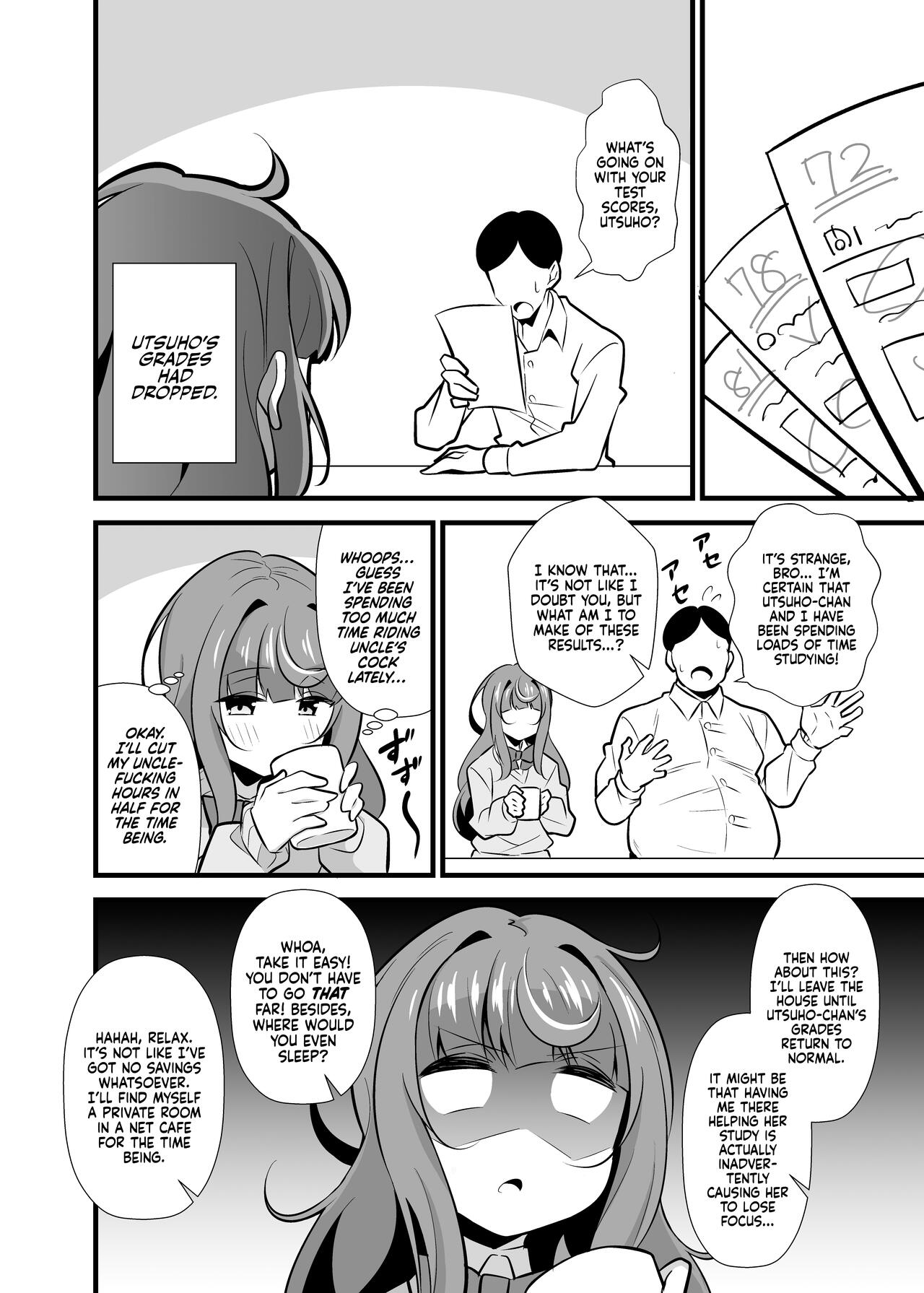 Oji Saimin 2 Oji-san Fusoku de Hatsujouki ga Tomaranai Meikko no Nonstop Semen Shiboritori Gyaku Rape |  Uncle Hypnosis 2 - Uncle-Deprived Horny Niece's Reverse Rape and Nonstop Cum-Wringing Fuckfest page 3 full