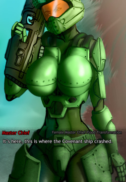 Female Master Chief Flood Transformation